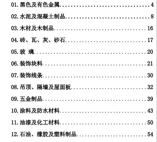 工程造价信息 - 2