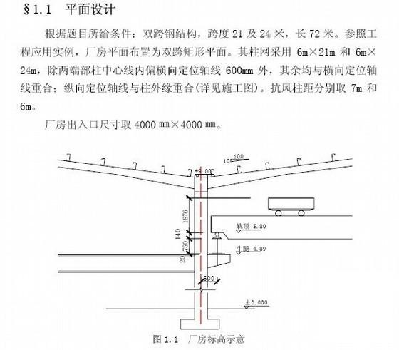 轻型钢结构厂房设计 - 2
