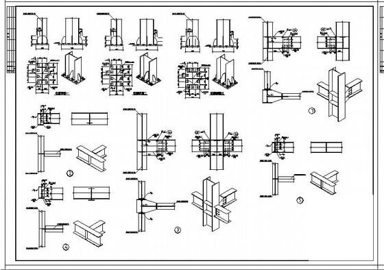钢架结构厂房设计图 - 2