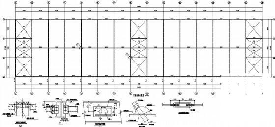 钢架结构厂房设计图 - 1