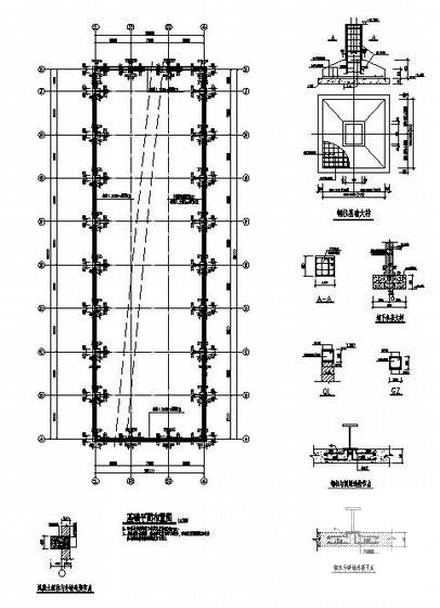 钢架结构厂房设计图 - 3