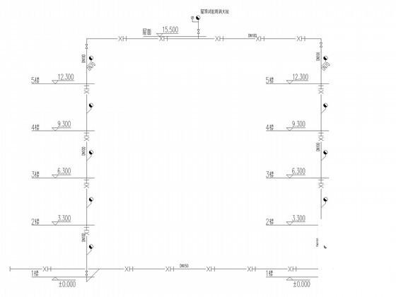 学校办公楼给排水 - 4