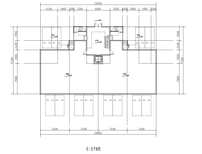 6+1F洋房户型图设计 (1)