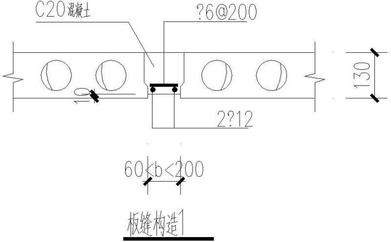 板缝节点构造设计详图纸cad - 1