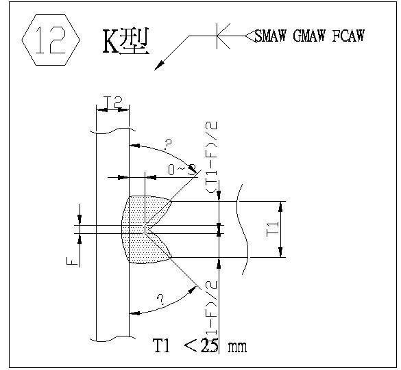 K型节点构造设计详图纸cad - 1