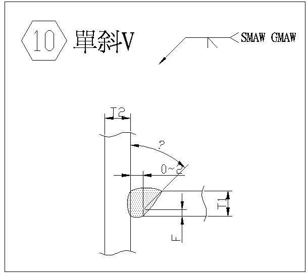 单斜V节点构造详设计图纸cad - 1