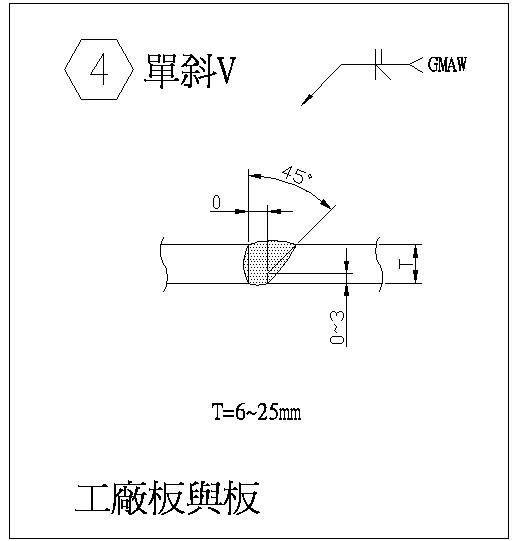 焊缝对接节点构造设计cad详图 - 1