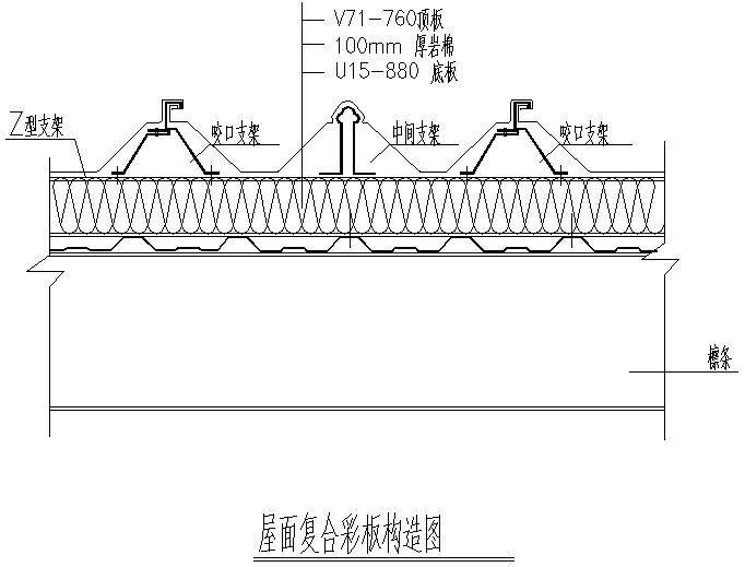 钢结构常用板型节点构造设计详图纸cad - 4