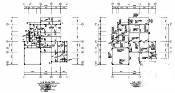 别墅结构设计平面图 - 2