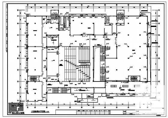 图书馆建筑施工图 - 1