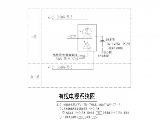 公共卫生间设计图纸 - 3