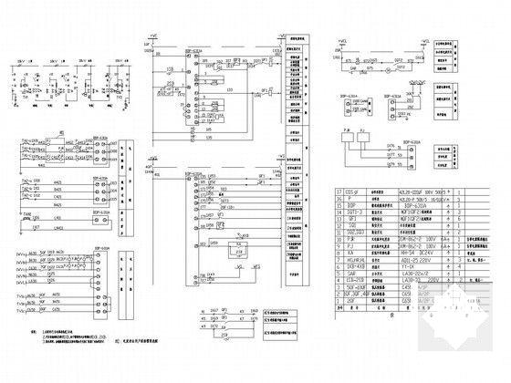 电气控制系统原理图 - 4