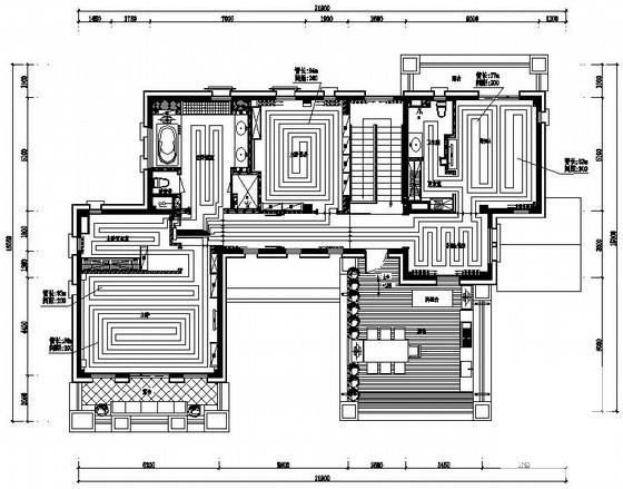 别墅地暖施工图 - 1