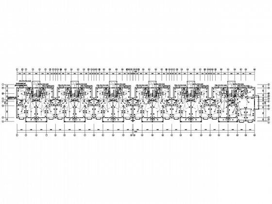 大型小区住宅楼电气CAD施工图纸（地下室）