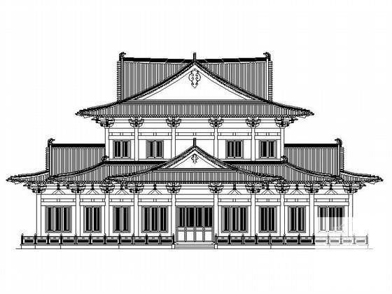 仿古建筑设计说明 - 1