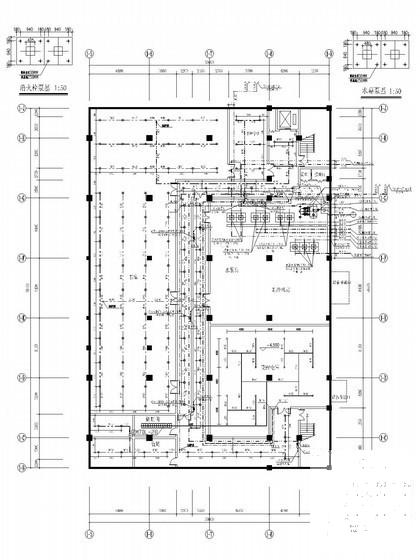 图书馆建筑施工图 - 1