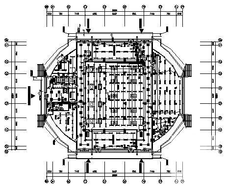 体育馆电气设计图纸 - 1