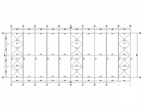钢架结构平面图 - 3
