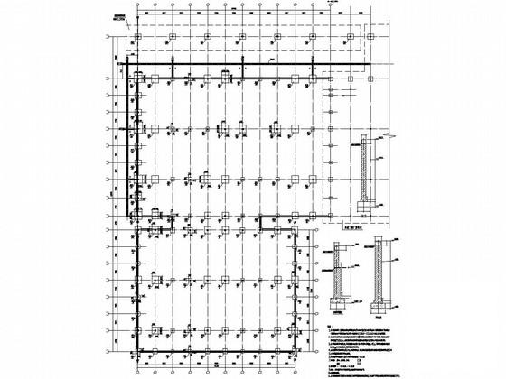 钢结构厂房结构图 - 1