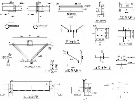 钢架结构厂房设计图 - 3