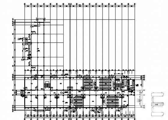 学校教学楼立面图 - 2