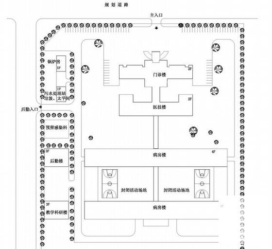 医院平面设计图 - 3