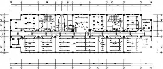 一份13层综合楼电气CAD施工图纸
