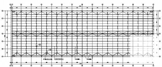 钢屋架平面布置图 - 3