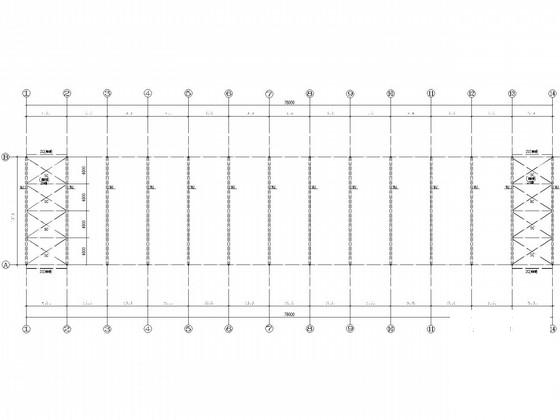 钢屋架平面布置图 - 3
