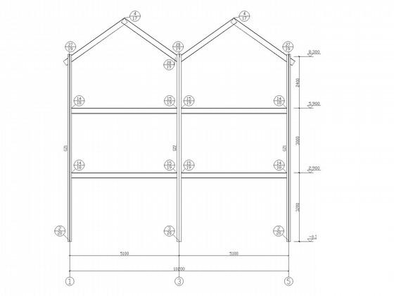 轻钢结构别墅施工图 - 2