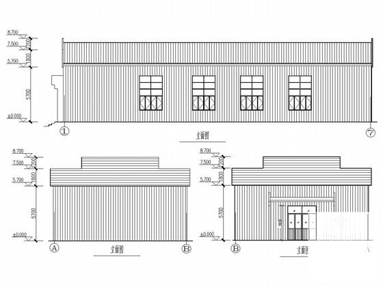 会议室建筑施工图 - 1