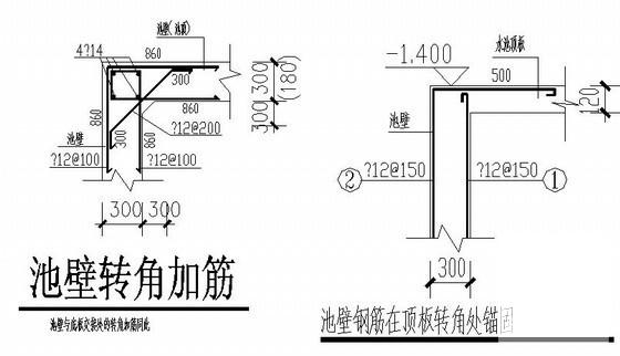 筏板基础配筋图 - 4