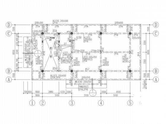 仿古建筑结构施工图 - 1