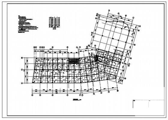框架办公楼平面图 - 2