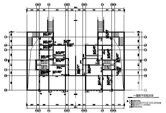 两层别墅建筑施工图 - 1