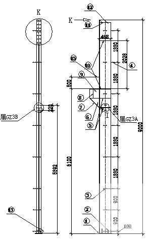 单层厂房平面图 - 2