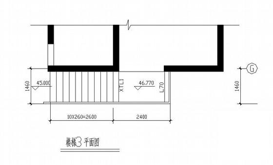 筏板平面配筋图 - 4