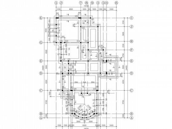 两层别墅建筑施工图 - 2