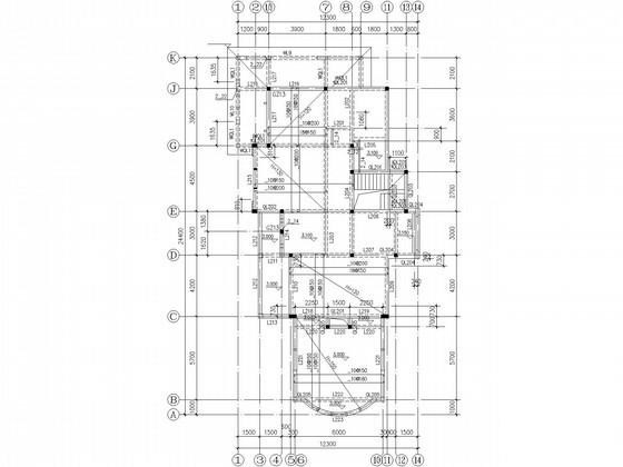 两层别墅建筑施工图 - 3