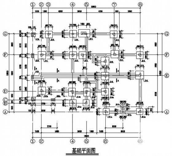 别墅结构设计平面图 - 3