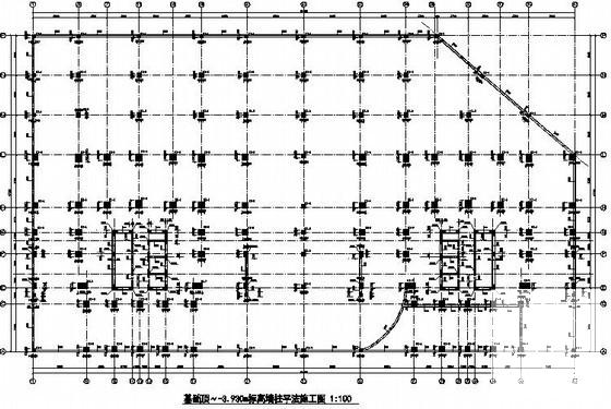 [CAD]29层复杂高层住公寓楼结构设计图纸(梁平法施工图)