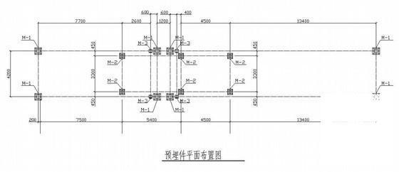 学校大门施工图 - 1