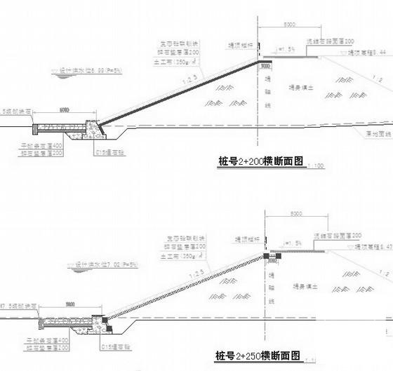 防洪堤施工 - 4