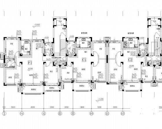 多层住宅建筑施工图 - 2