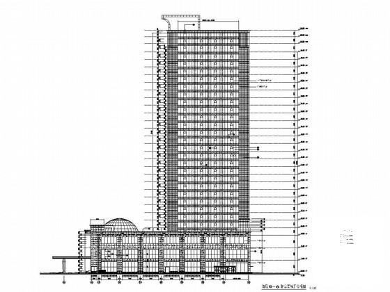 酒店幕墙施工图 - 1