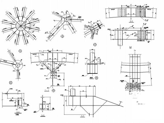 钢结构顶棚施工图 - 4