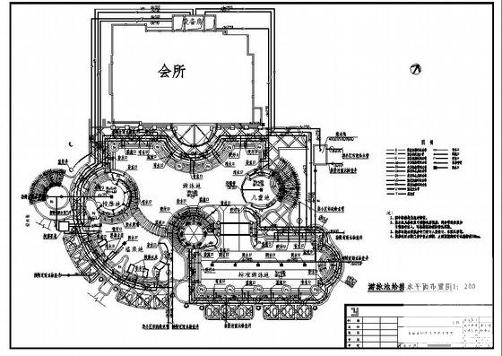 会所游泳池设计 - 2