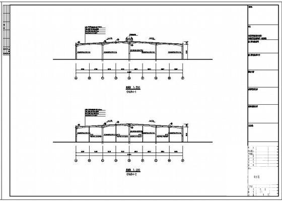 钢结构厂房平面图 - 4