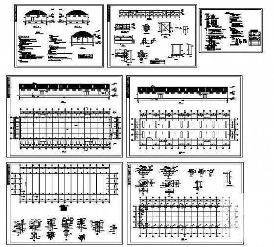 厂房钢结构设计图 - 1