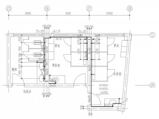 学校食堂建筑施工图 - 2